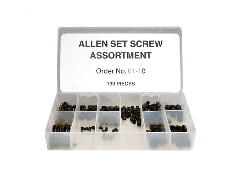 Rotary # 10 ALLEN SET SCREW ASSORTMENT