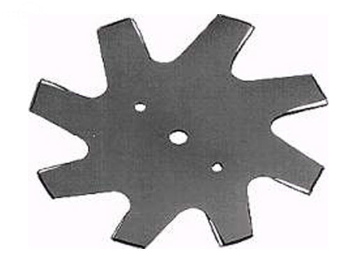 Rotary 2658 Black 4-Tooth Star Edger Blade - 9 X 1/2 Inch - Single Piece
