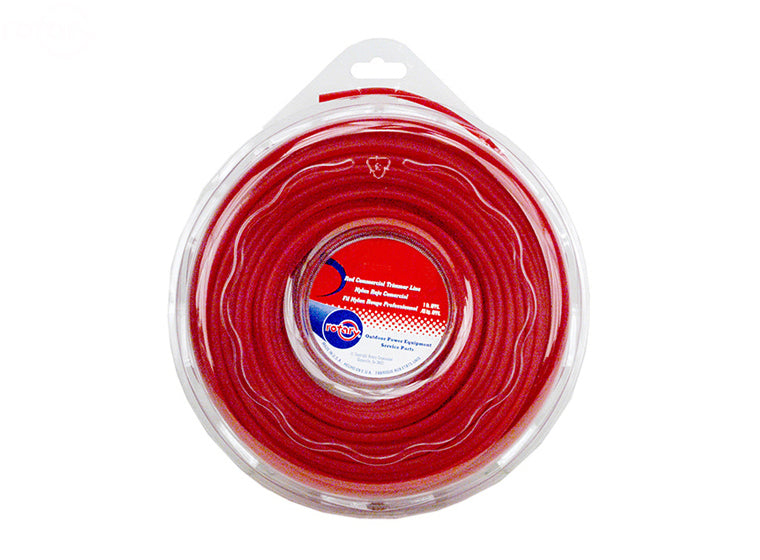 Rotary # 12105 TRIMMER LINE .155 1 LB. DONUT RED COMMERCIAL