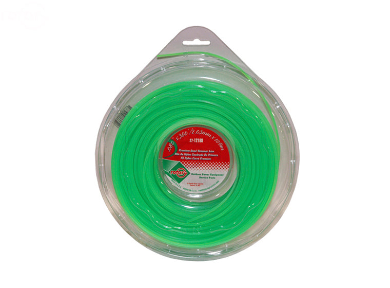 Rotary # 12188 TRIMMER LINE .080 360' LGE DONUT QUAD GREEN