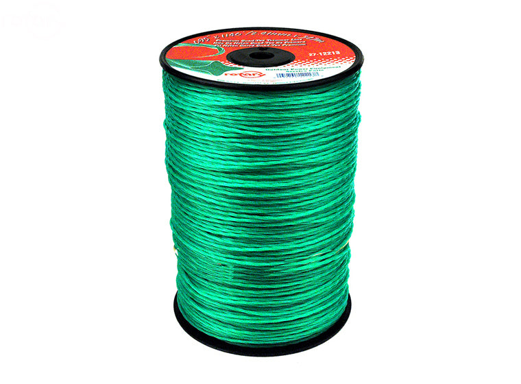 Rotary # 12213 TRIMMER LINE .095 1140' LGE SPOOL QUAD-TEX TWIST GREEN