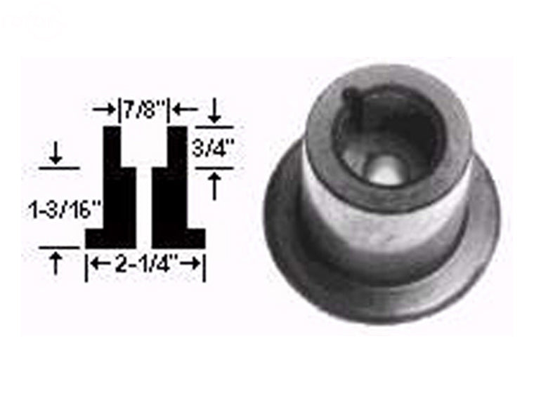 Rotary # 1235 BLADE ADAPTOR 7/8"(HUB ONLY) MURRAY