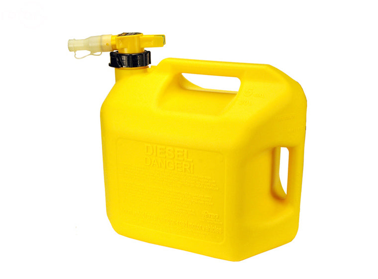 Rotary # 13453 NO-SPILL 5 GALLON DIESEL CAN (YELLOW)