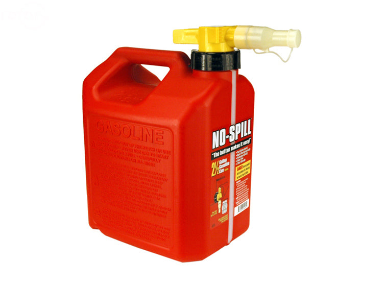 Rotary # 13460 NO-SPILL 2-1/2 GALLON GAS CAN (RED)