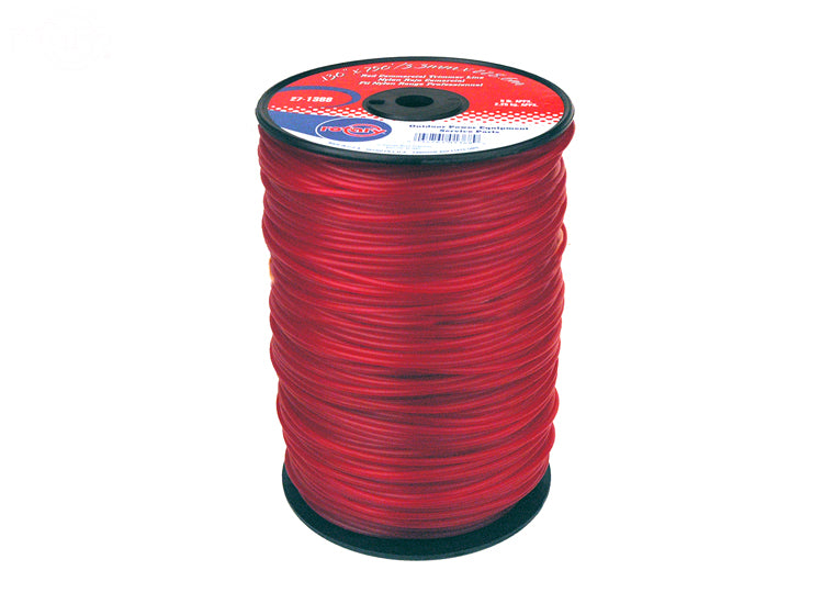 Rotary # 1368 TRIMMER LINE .130 5LB SPOOL RED COMMERCIAL