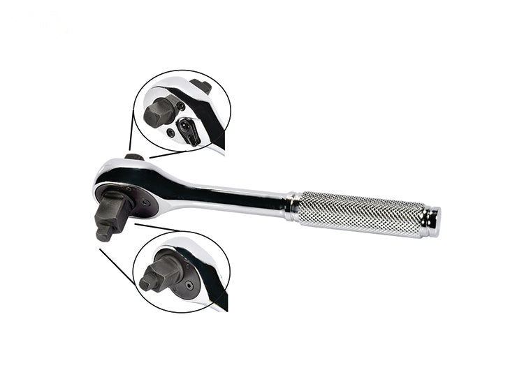 Rotary # 14124 HELIX 3 WAY RATCHET 1/4", 3/8" & 1/2"