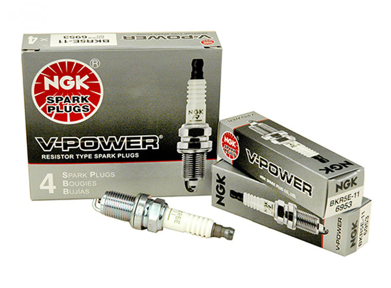 Rotary # 14559 SPARK PLUG NGK BKR5E-11 Pack of 4