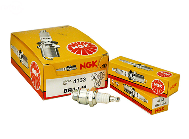 Rotary # 14560 SPARK PLUG NGK BR4LM Pack of 10