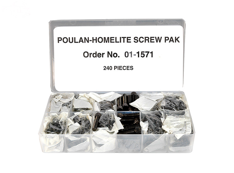 Rotary # 1571 CHAINSAW BOLT/SCREW ASSORTMENT