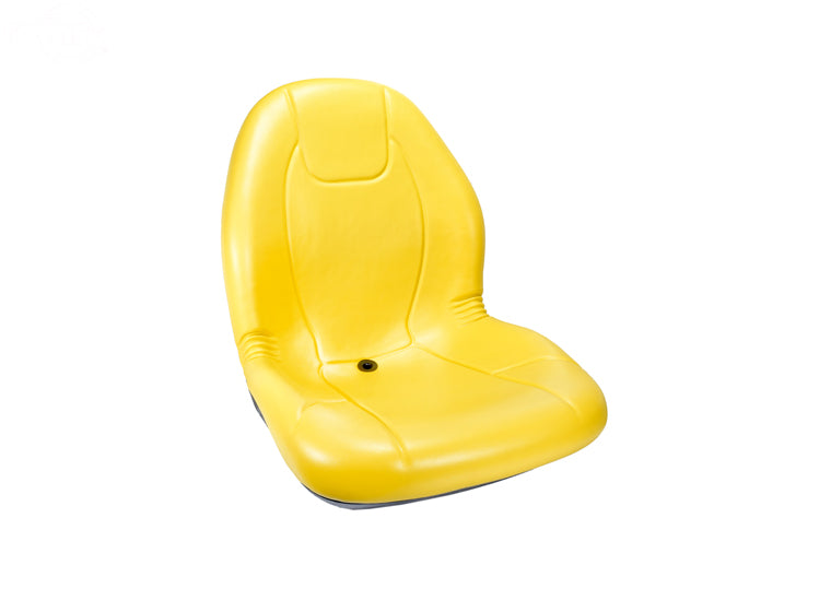 Rotary # 16504 HIGH BACK SEAT 20" YELLOW PVC VINYL