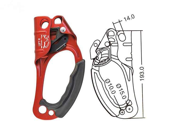 Rotary # 16805 SINGLE LIFT ASCENDER-RIGHT