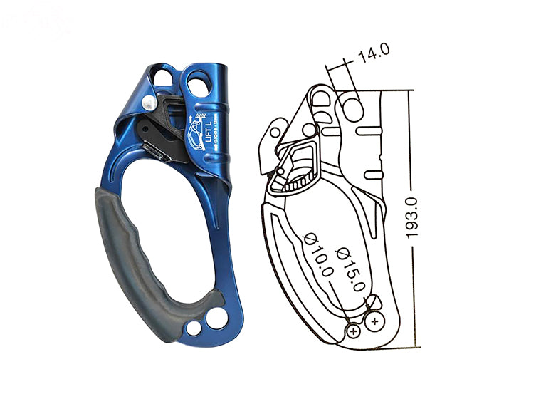 Rotary # 16806 SINGLE LIFT ASCENDER - LEFT