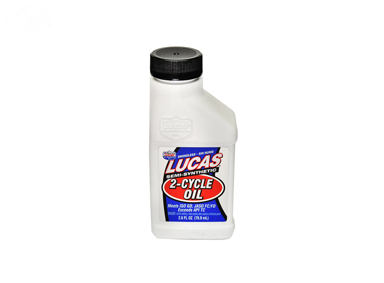 Rotary # 17204 LUCAS SEMI-SYN 2 CYCLE OIL 2.6 OZ.  Pack Of 24