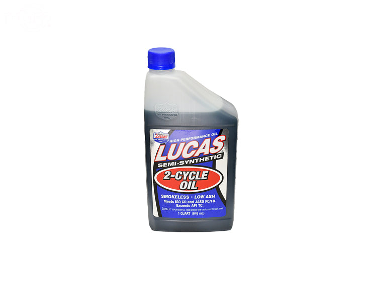 Rotary # 17206 LUCAS SEMI-SYN 2-CYCLE OIL QUAR (MIN 6)  Pack Of 6