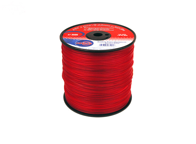 Rotary # 3505 TRIMMER LINE .080 3LB SPOOL RED COMMERICAL