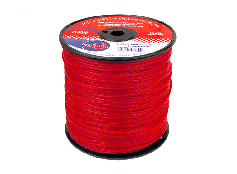 Rotary # 3510 TRIMMER LINE .105 3LB SPOOL RED COMMERCIAL