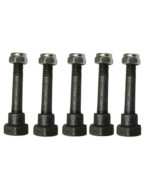 Rotary # 5540 Shear Pin &amp; Nut replaces Honda 90102-732-010 90114-SA0-000 Pack of 5