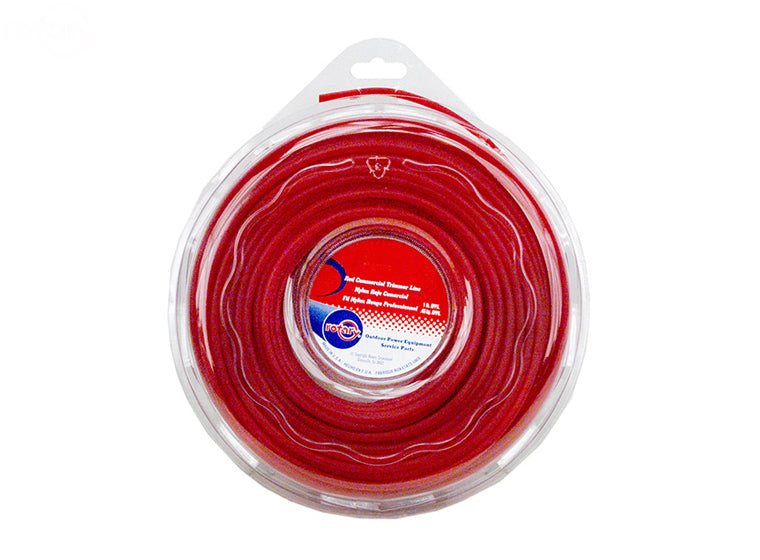 Rotary # 5927 TRIMMER LINE .095 X 1 LB. DONUT RED COMMERCIAL