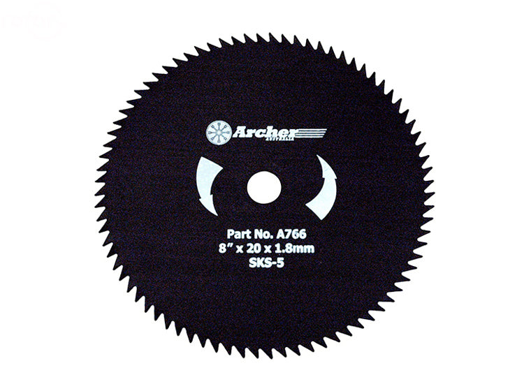 Rotary # 5959 BRUSHCUTTER BLADE 8" X 3/4 80T