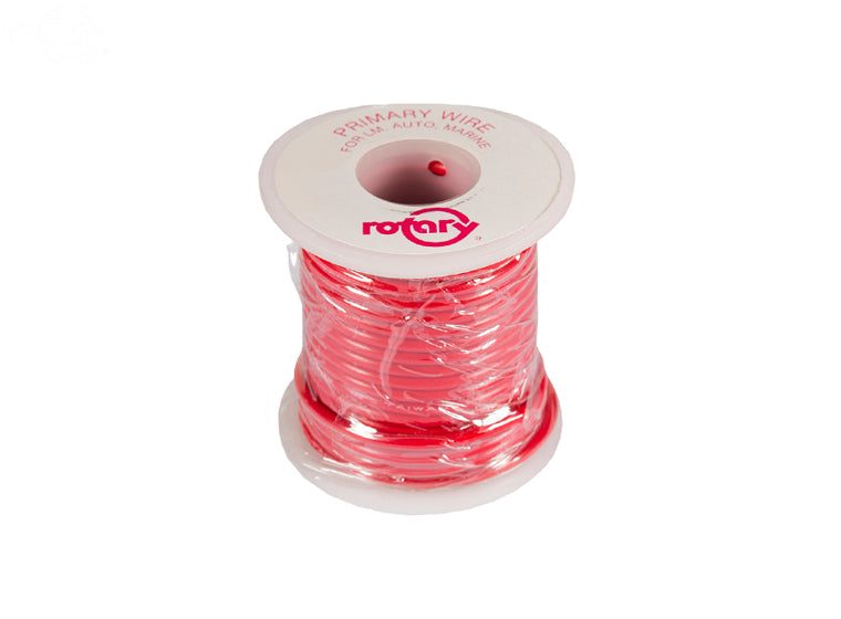 Rotary # 6815 PRIMARY WIRE RED 16 AWG 100'