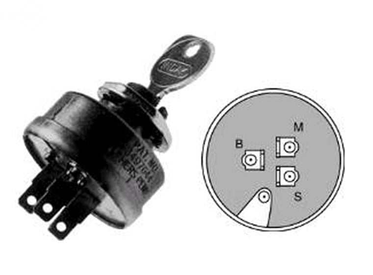 Rotary # 7179 IGNITION SWITCH FOR SNAPPER