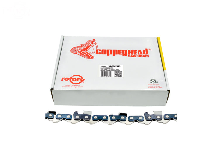 ROTARY # 7667075 3/4 PITCH HARVESTER CHIPPER SAW CHAIN