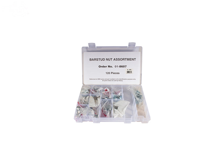 Rotary # 8607 BAR STUD NUT ASSORTMENT