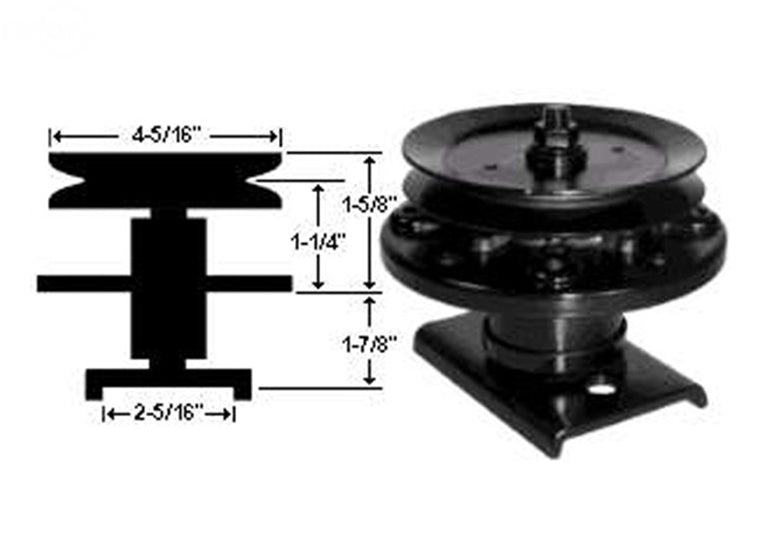 Rotary # 8648 QUILL ASSEMBLY FOR AYP