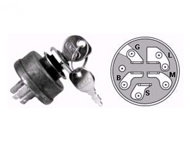 Rotary # 9158 IGNITION SWITCH KIT FOR AYP